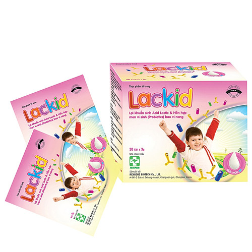 Lackid - Men vi sinh hỗ trợ tiêu hóa trẻ em