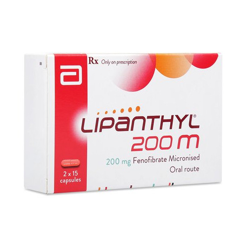 Thuốc Lipanthyl 200m điều trị hạ lipid máu, mỡ máu