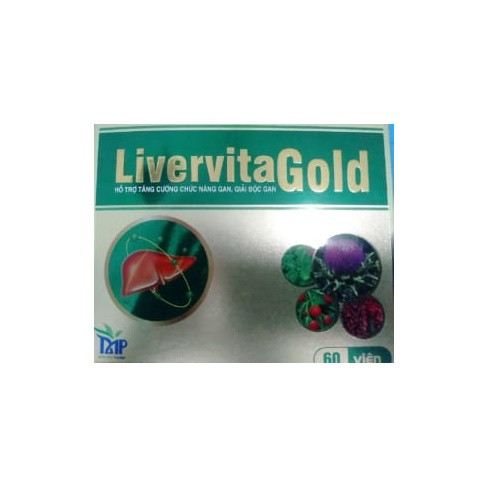 Livervita gold hỗ trợ tăng cường chức năng gan, giải độc gan