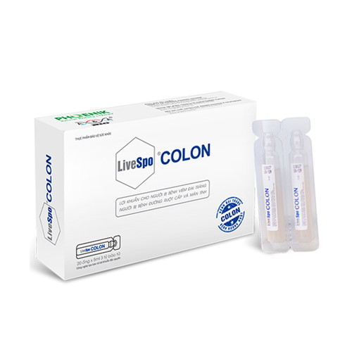 LiveSpo COLON giúp bạn xử lý bệnh viêm đại tràng