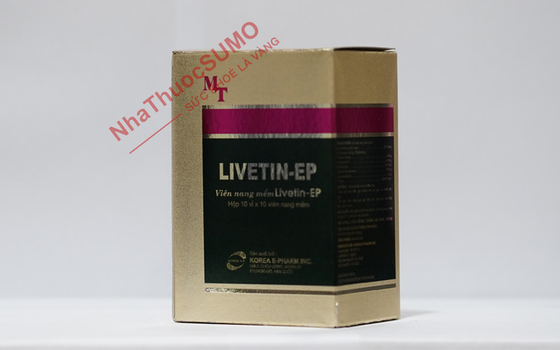 Livetin-EP là thuốc hỗ trợ các bệnh về gan