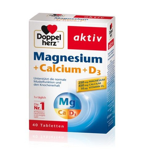 Magnesium Calcium - Hỗ trợ phát triển cơ bắp và xương, ngăn ngừa loãng xương