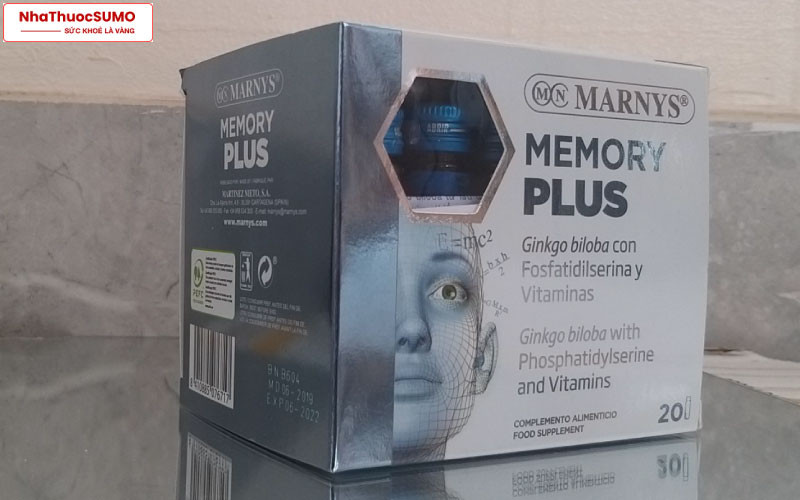 Thuốc Memory Plus chính hãng được đóng gói cẩn thận