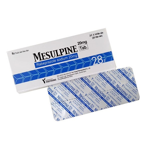 Mesulpine - Hỗ trợ điều trị bệnh viêm loét dạ dày, trào ngược dạ dày thực quản
