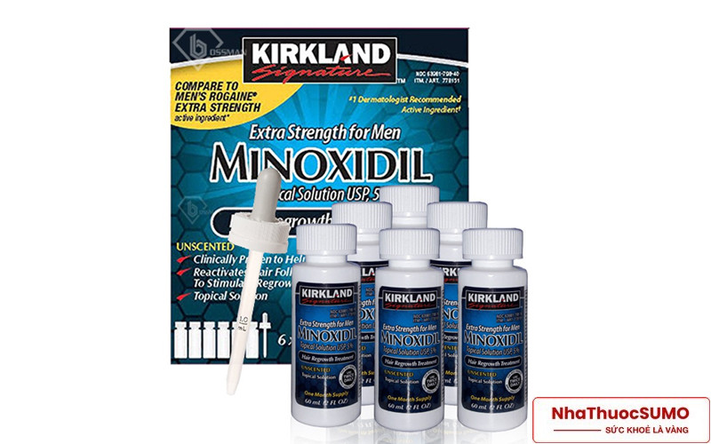 Minoxidil được người tiêu dùng đánh giá rất cao