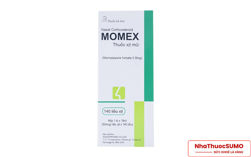 Thuốc Momex Nasal Spray có dạng xịt, rất dễ sử dụng, phát huy tác dụng nhanh