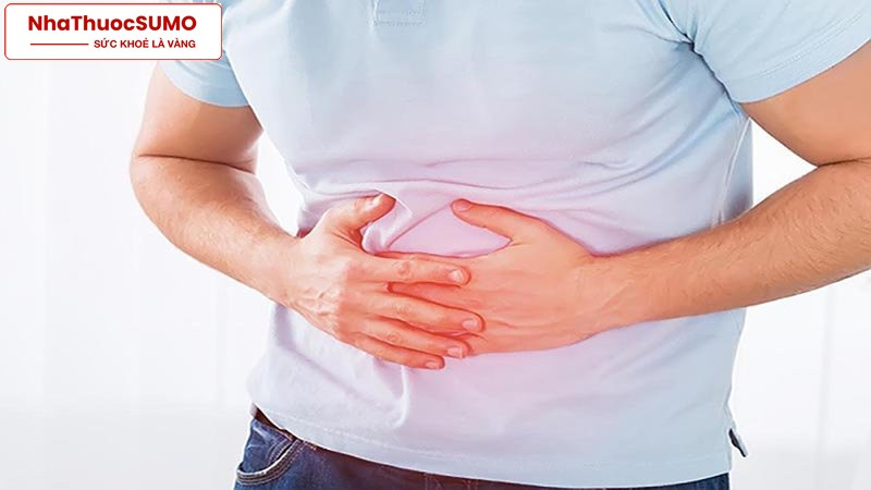 Một số ít người bị tác dụng phụ đau bụng khi sử dụng thuốc