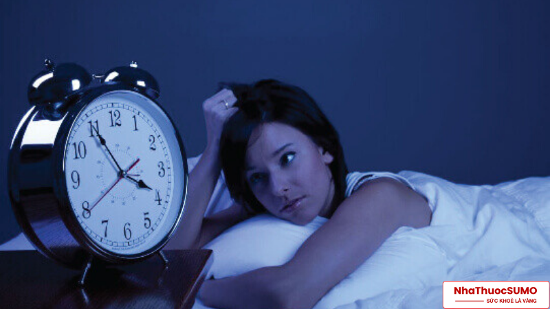 Mất ngủ là triệu chứng thường gặp khi uống quá liều vitamin nhóm B