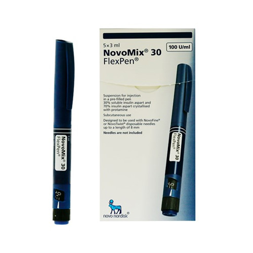 Novomix 30 Flexpen - Hỗ trợ điều trị bệnh đái tháo đường hộp 5 cây