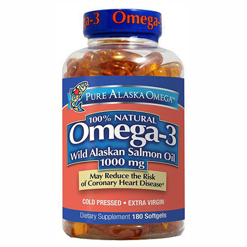 Omega 3 wild alaskan salmon oil 1000 mg 180 viên
