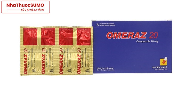 Thuốc Omeraz 20 là một loại thuốc hỗ trợ tiêu hoá tốt