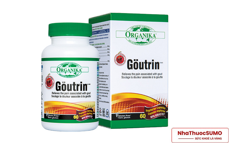Goutrin là thuốc chuyên dùng để điều trị bệnh gout