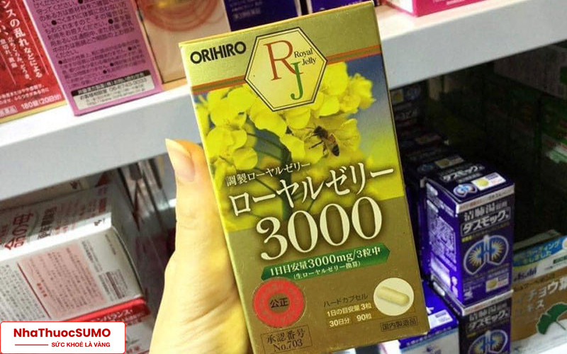Orihiro Royal Jelly hiện đang được phân phối chính hãng với giá cả hợp lí nhất tại Nhà Thuốc SUMO