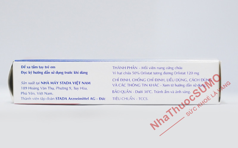 Đọc kỹ hướng dẫn của nhà sản xuất trong hộp thuốc Orlistat STADA 120mg sẽ giúp sử dụng hiệu quả nhất