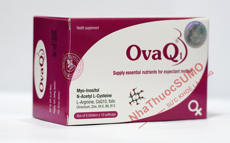 Thuốc OvaQ1 hỗ trợ mang thai, bổ trứng