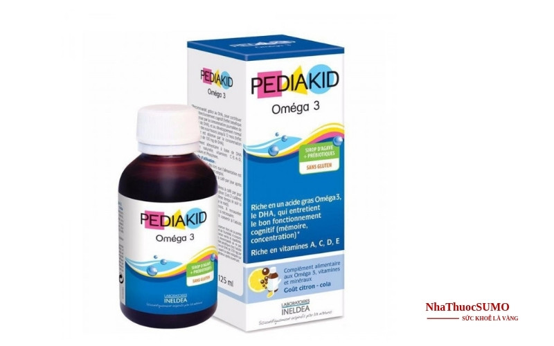 Thuốc bổ não Pediakid omega 3 cho trẻ em tự kỷ