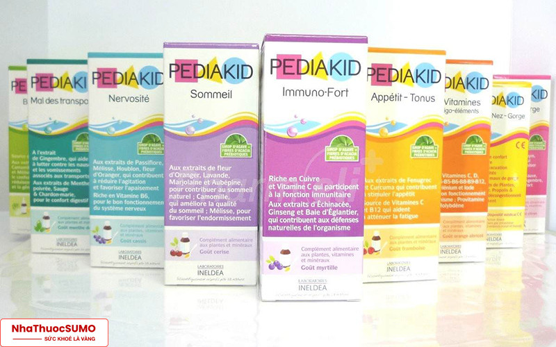 Pediakid 22 Vitamines hiện đang được phân phối chính hãng với giá cả hợp lí nhất tại Nhà Thuốc SUMO