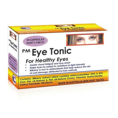 Eye tonic - Hỗ trợ điều trị các bệnh về mắt