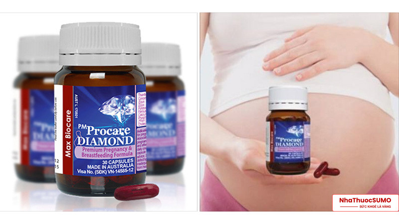 Procare Diamond là sản phẩm không thể thiếu cho phụ nữ đang mai thai & cho con bú
