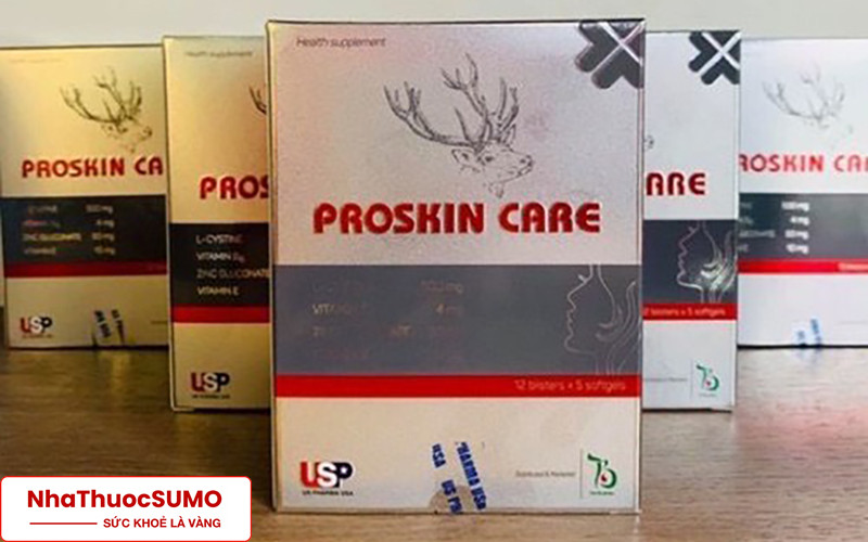 Proskin Care hiện đang được phân phối chính hãng với giá cả hợp lí nhất tại Nhà Thuốc SUMO