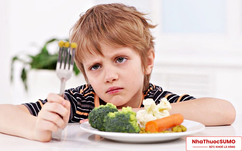 Rối loạn tiêu hóa dẫn đến tình trạng biếng ăn ở trẻ