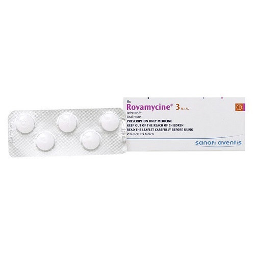 Thuốc Rovamycine 3MIU điều trị nhiễm khuẩn hiệu quả