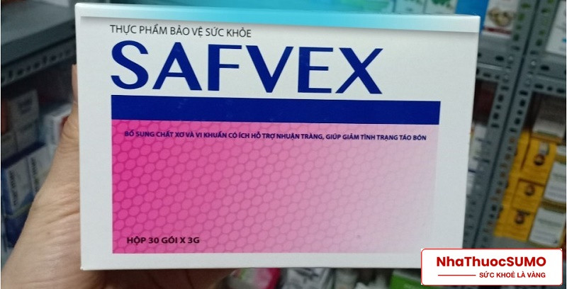 Men vi sinh Safvex là thuốc hỗ trợ tiêu hoá rất tốt, an toàn với người sử dụng