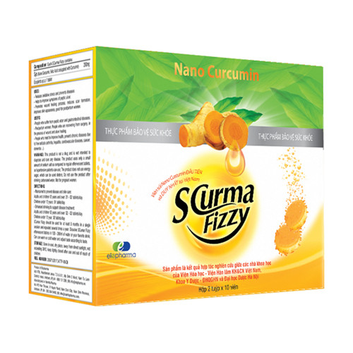 Scurma Fizzy - Viên sủi điều trị và cải thiện bệnh dạ dày