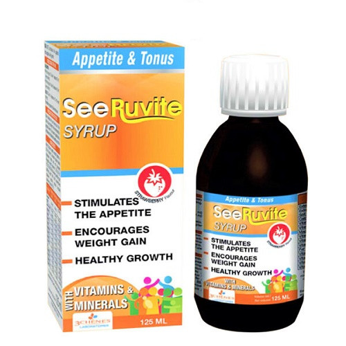 See Ruvite Syrup - Thuốc bổ sung vitamin và tăng cường sức đề kháng cho trẻ em