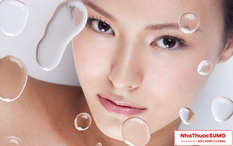 Dưỡng ẩm, cải thiện làn da bị chảy sệ cũng là một trong những công dụng tiêu biểu của sản phẩm