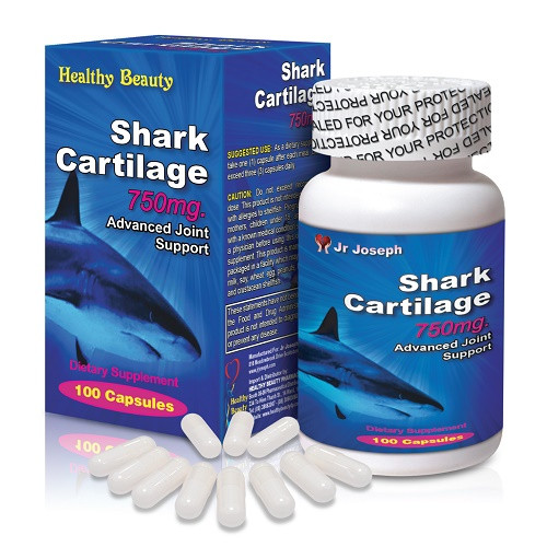 Shark Cartilage 750mg hỗ trợ điều trị bệnh thoái hóa khớp
