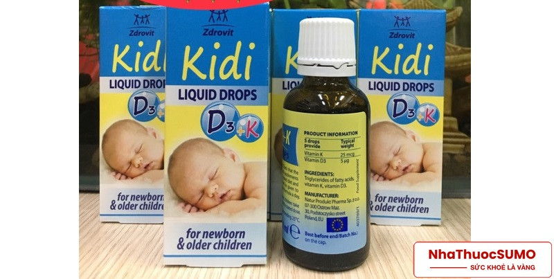 Sản phẩm Kid Liquid Drops D3+K được rất nhiều người sử dụng nhờ hiệu quả rất cao