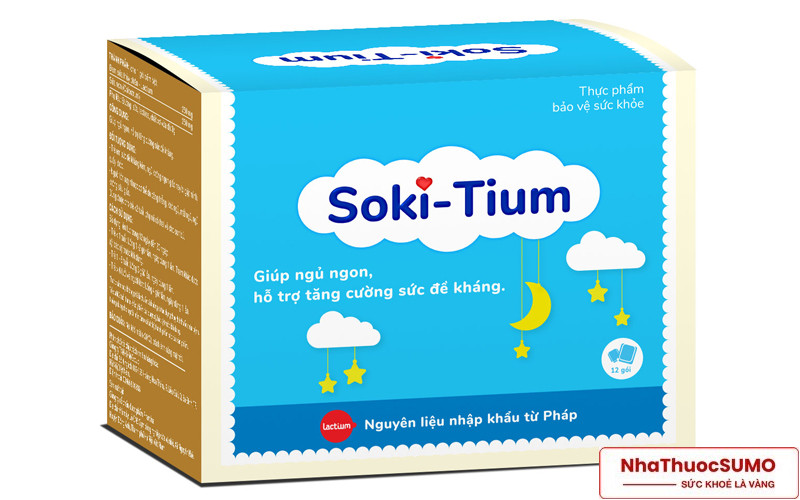 Soki Tium giúp trẻ phát triển khỏe mạnh