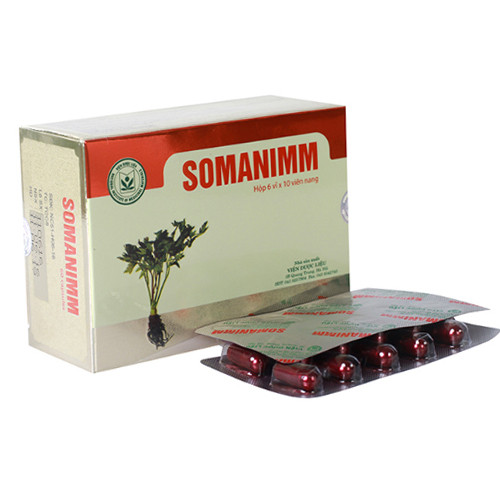 Thuốc Somanimm tăng cường hệ miễn dịch cho cơ thể