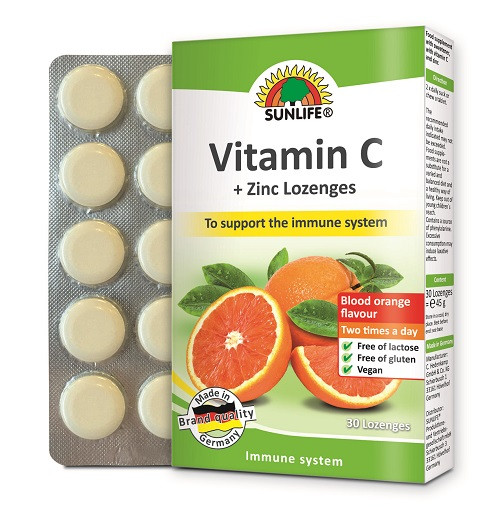 Vitamin C Zink Sunlife - Viên uống hỗ trợ toàn diện cho sức khoẻ