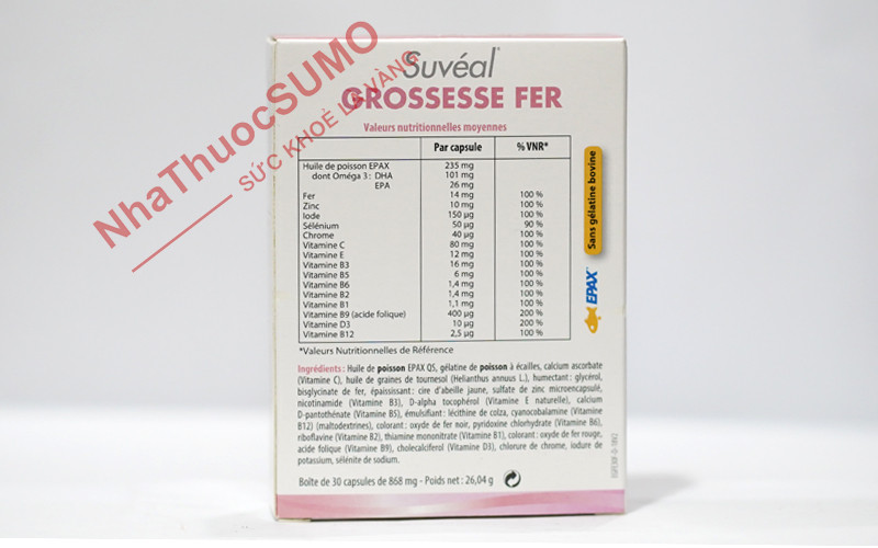 Sử dụng thuốc grossesse fer đúng cách để phát huy tối đa hiệu quả