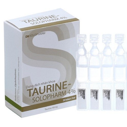 Taurine Solopharm - Thuốc dưỡng giác mạc