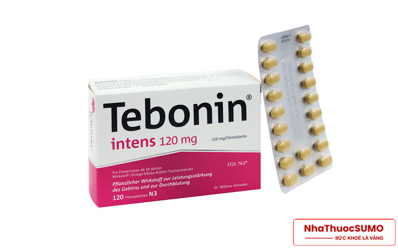 Tebonin là thuốc điều trị rối loạn tuần hoàn máu