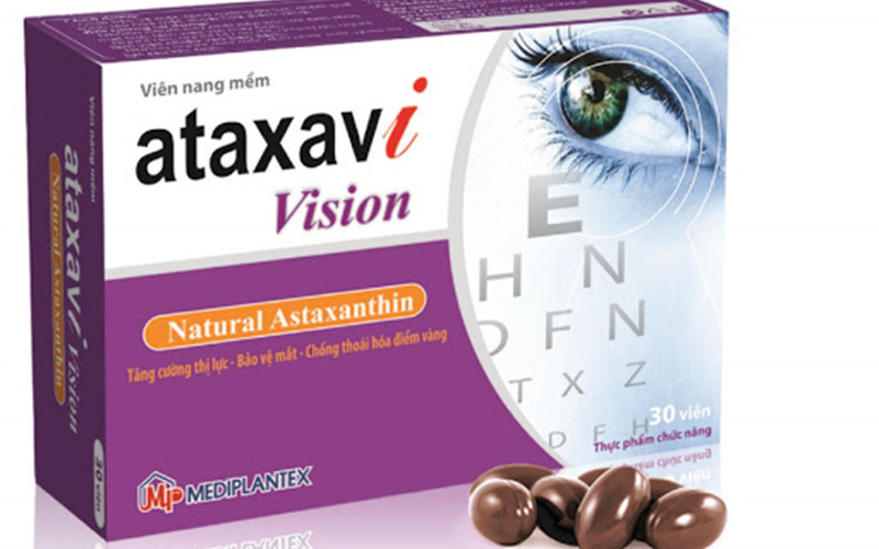 Thuốc bổ mắt Ataxavi Vision Chính Hãng tại Nhà thuốc SUMO