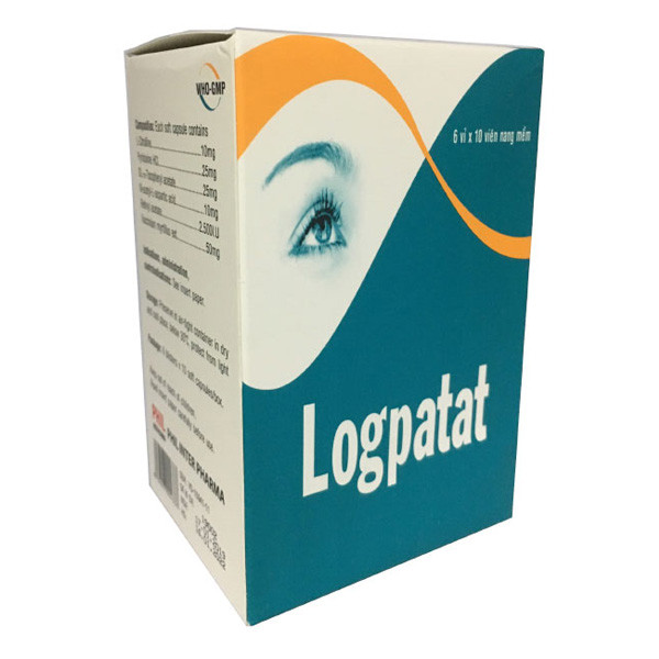 Thuốc bổ mắt Logpata 25mg