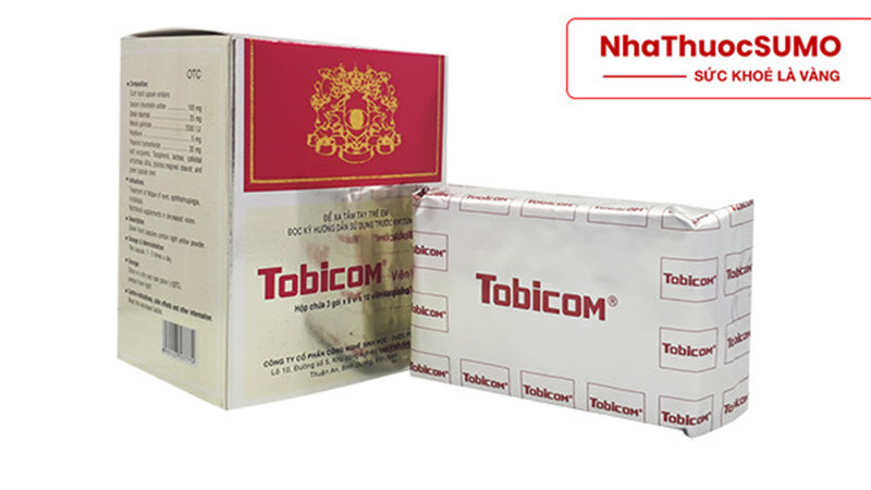 Thuốc bổ mắt TOBICOM hộp 180 viên của công ty TNHH ICA Pharm