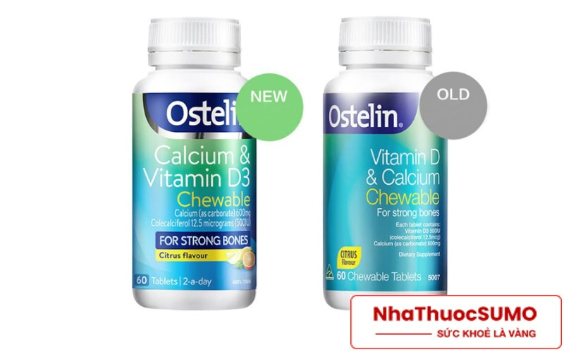 Thực phẩm chức năng Ostelin Calcium và Vitamin D3 phù hợp dùng cho phụ nữ có thai, cho con bú