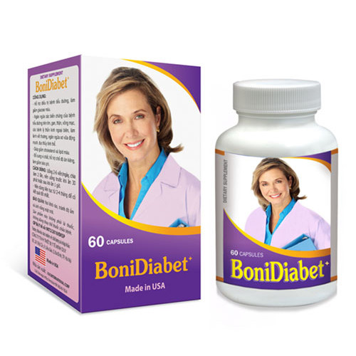 Bonidiabet - Hỗ trợ điều trị biến chứng bệnh tiểu đường