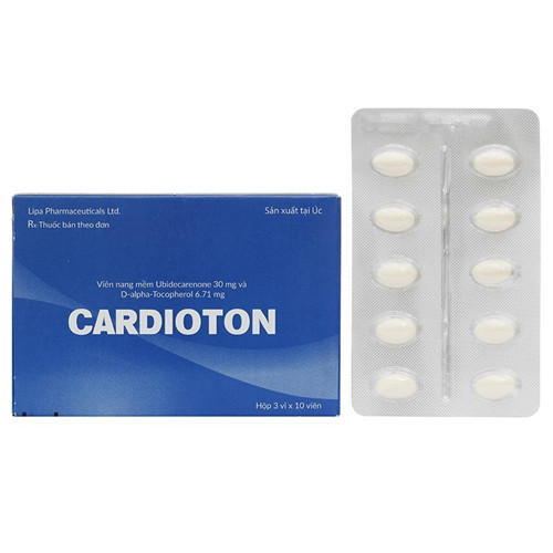 Thuốc Cardioton hỗ trợ điều trị bệnh tim mạch và xơ vữa động mạch 30 viên