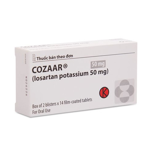 Thuốc Cozaar 50mg (Losartan 50mg) điều trị tăng huyết áp