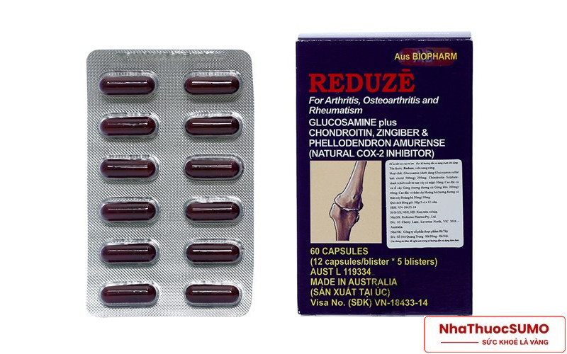 Thuốc Reduze là sản phẩm chuyên về xương khớp