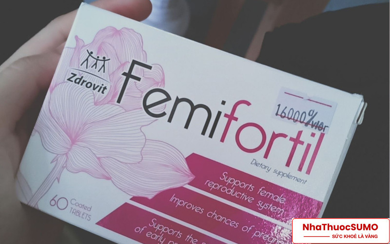 Thuốc Femifortil giúp tăng tỉ lệ mang thai ở nữ giới