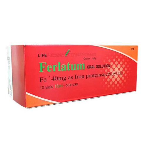 Ferlatum - Hỗ trợ điều trị bệnh thiếu máu do thiếu sắt