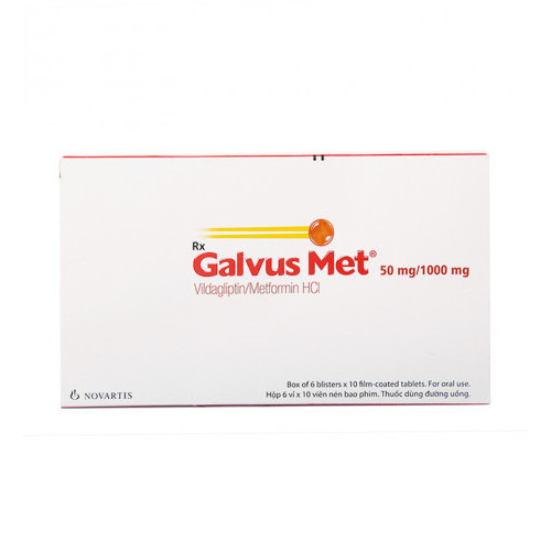 Galvus Met hỗ trợ điều trị đái tháo đường tuýp 2
