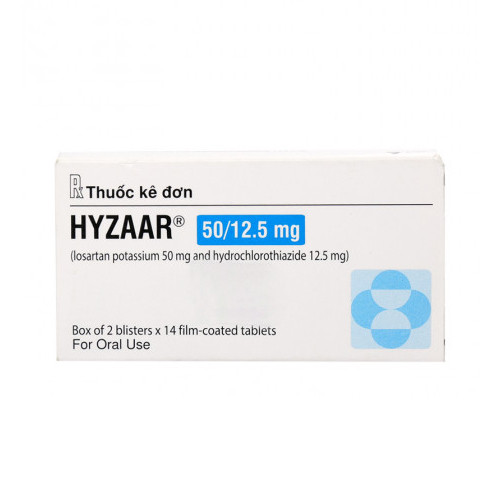 Thuốc Hyzaar 50/12.5mg điều trị tăng huyết áp